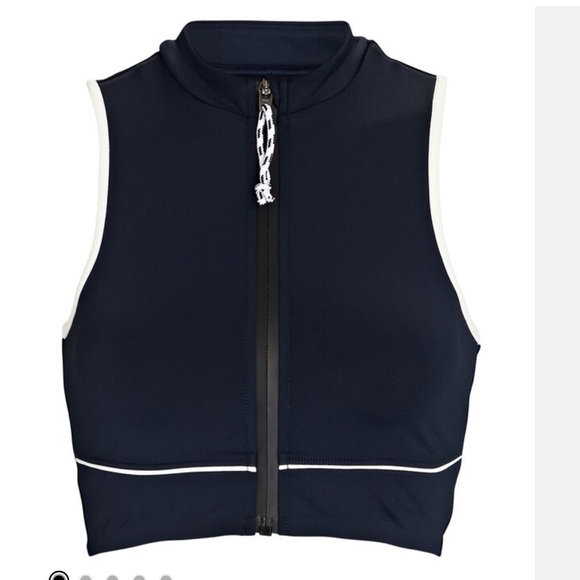 SET of Splits59 Martial Zip Techflex Bralette and 7/8 Leggings - Picture 2 of 11